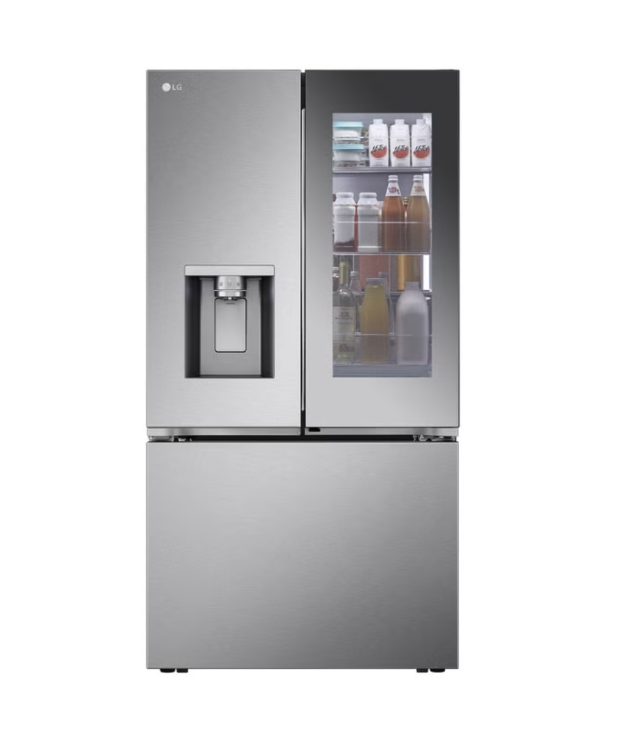 LG 26 cu. ft. Smart Mirror InstaView Refrigerator with Four Types of Ice